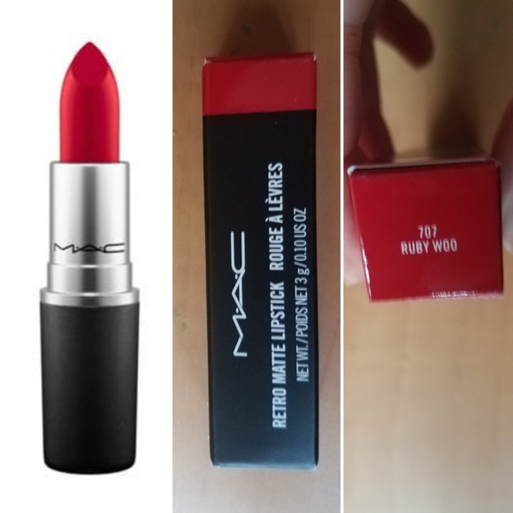 MAC Cosmetics Other - NIB! Mac Cosmetics Lipstick in "Ruby Woo"
